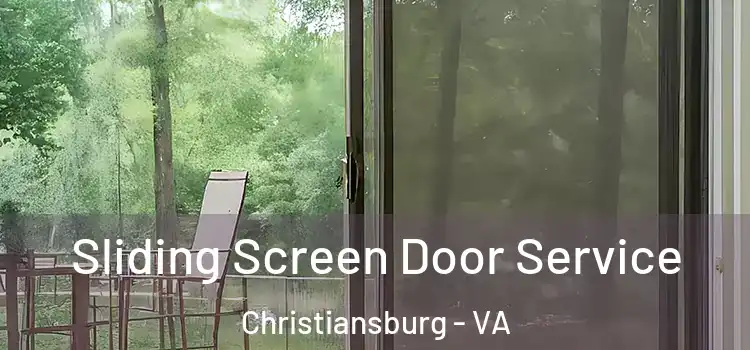 Sliding Screen Door Service Christiansburg - VA